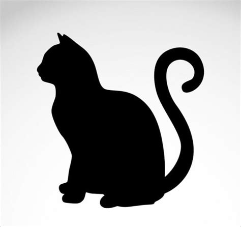 8+ Cat Silhouettes PSD, EPS, Vector Illustrations | Free & Premium ...