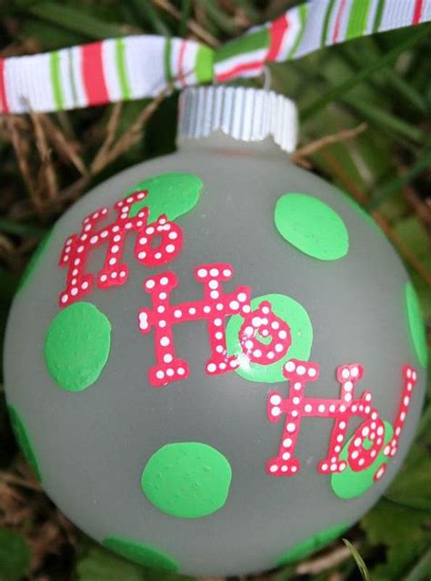 Ho Ho Ho! Christmas Ornament Get in the holiday spirit with this Santa-themed … | Christmas ...