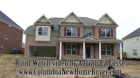 Lexington SC new home by Essex Homes - Build Watch for the Jamie and Shondreka - 11-5-15 - YouTube