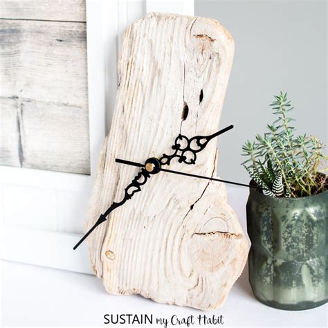 How to Make a Clock with Driftwood – Sustain My Craft Habit