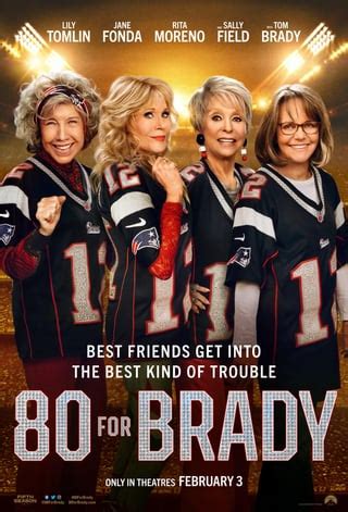 Official Poster For 80 for Brady (2023) : r/movies