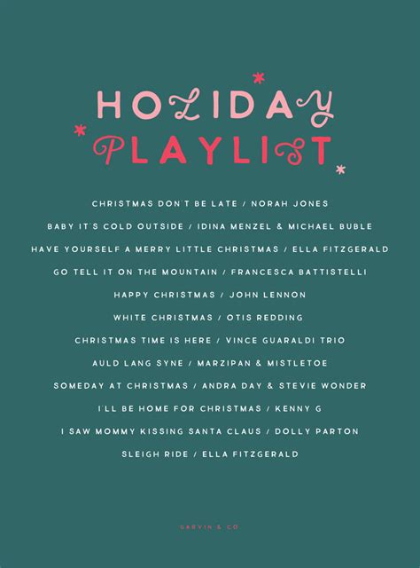 Holiday Playlist