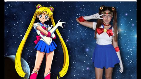 DIY Easy Halloween Costume: Sailor Moon || Lucykiins - YouTube