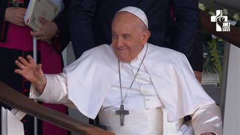 The Pope visits the Shrine of Fátima