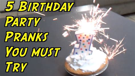 Funny Birthday Pranks For Adults - Funny PNG