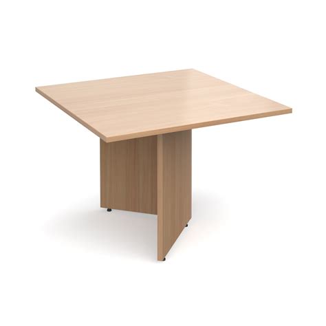 Arrow head leg square extension table - Office Furniture 2 Go