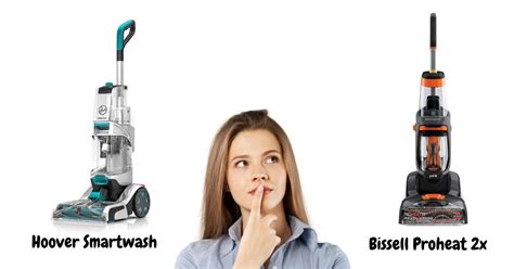 Hoover SmartWash Vs Bissell Proheat 2x - Which One To Choose?