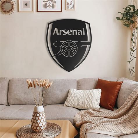 Arsenal Wall Decor, Arsenal Metal Wall Art, Arsenal Wall Sign, Outdoor ...