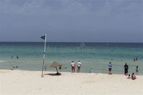 Beach in sousse editorial photo. Image of religion, mediterranean ...