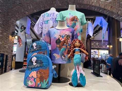 Merchandise for the Live Action 'The Little Mermaid' Now Available at Disneyland Resort - WDW ...