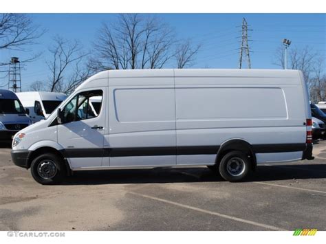 Arctic White 2012 Mercedes-Benz Sprinter 3500 High Roof Extended Cargo Van Exterior Photo ...