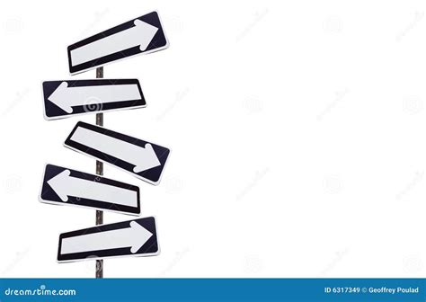 Multiple Directions Signs Royalty Free Stock Images - Image: 6317349