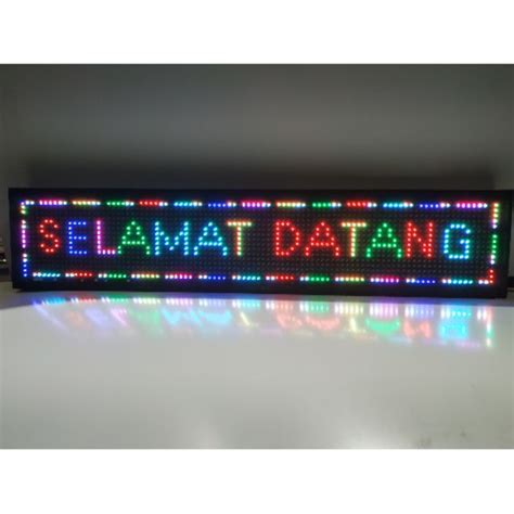 P10 Led Display Sign Board Full Color(OUTDOOR) Wi-Fi Update(RAYA OFFER ...