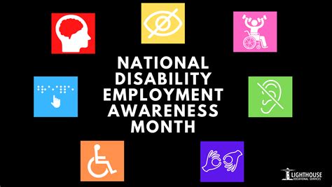 October is National Disability Employment Awareness Month - Lighthouse ...