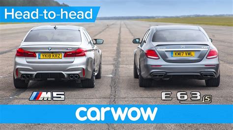 New BMW M5 vs. Mercedes-AMG E63 S: The AWD Drag Race Is Finally Here ...