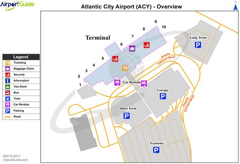 Atlantic City Airport Map - Hiking In Map