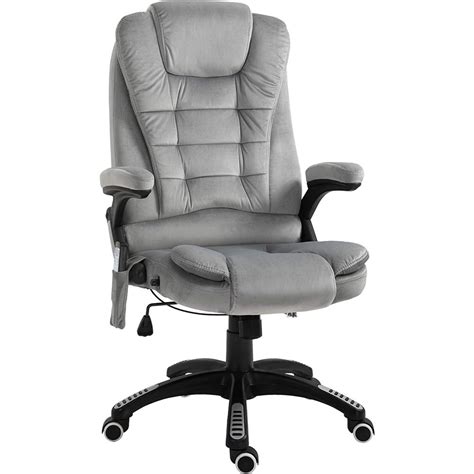 Vinsetto Ergonomic Massage Office Chair High Back Executive Chair with ...