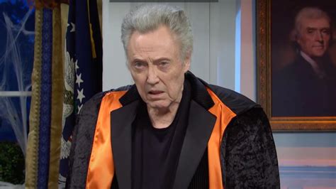 Christopher Walken Makes Surprise SNL Appearance as “Papa Pumpkin”