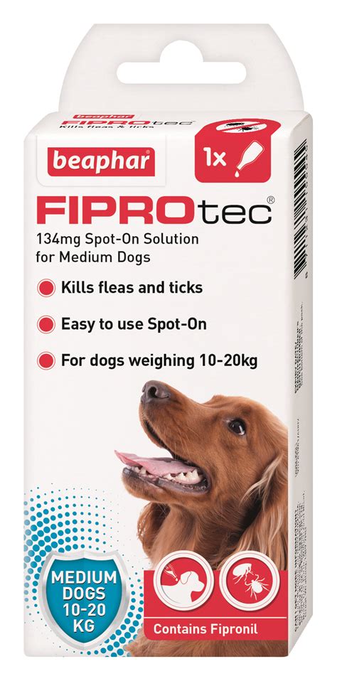 Fiprotec Flea treatment Medium Dogs 1PK - Pet Perfection