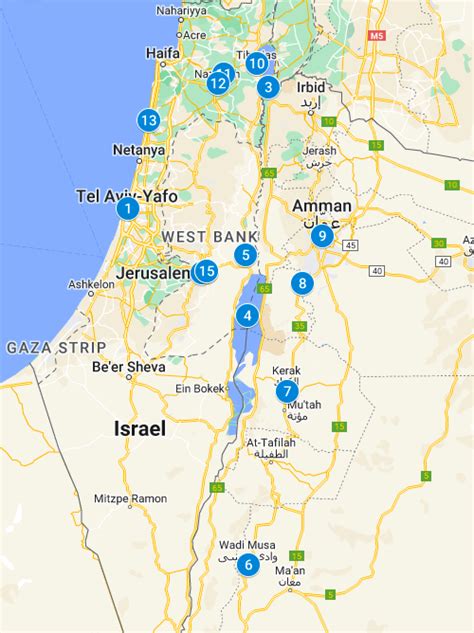 Where Is The Garden Of Gethsemane Map | Fasci Garden