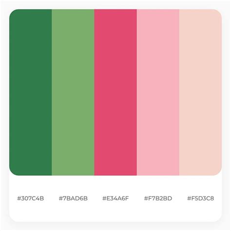 The green calms me down The pink makes me want to get an ice cream . . . . . . #palette #green # ...