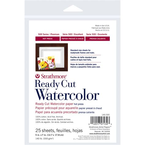 Strathmore - Watercolor Paper Pack - Hot Press - 012017571343