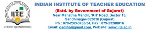 Indian Institute of Teacher Education, Gandhinagar, Wanted Teaching Faculty - Faculty Teachers