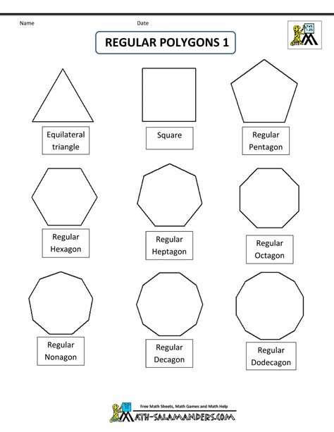 Discover a Variety of Regular Polygons