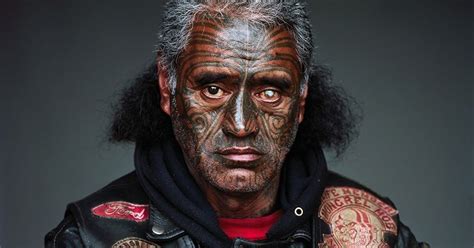 Gripping Photos of New Zealand’s Largest Gang Will Make You Tremble | Portrait, Gang, New zealand