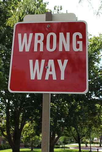 Wrong Way Sign | Victor Björkund | Flickr