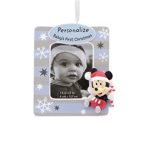 Hallmark Christmas Ornaments, Disney Mickey Mouse Baby's First ...