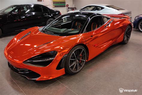 McLaren 720S - Super Chrome Orange | WrapStyle