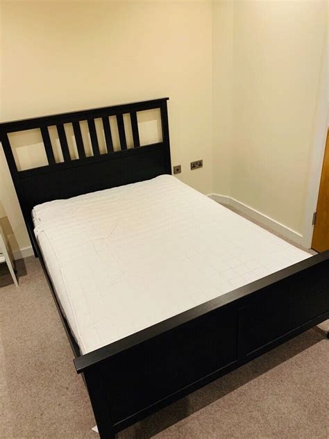 IKEA queen size bed + mattress | in Chelmsford, Essex | Gumtree