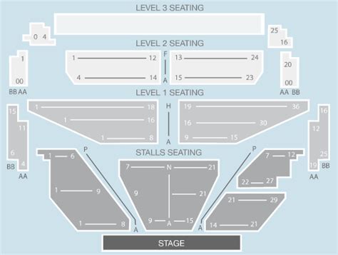 Seated Seating Plan - Shepherds Bush Empire