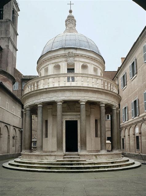 Donato Bramante, Tempietto, S. Pietro in Montorio, Rome (Italy) 1502 ...