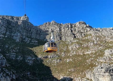 Table Mountain Aerial Cableway is shutting down for 5 weeks