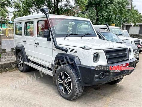 Force Gurkha 5 Door, 9 Seat SUV Spied For First Time - Thar Rival