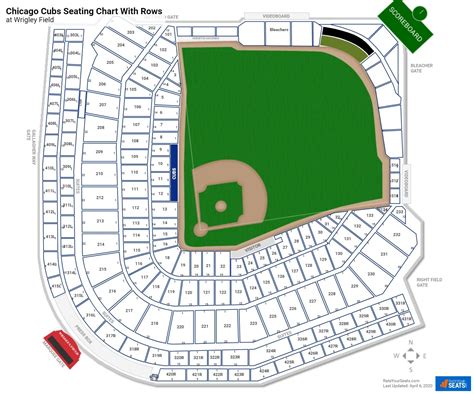 6 Photos Wrigley Field Seating Chart With Seat Numbers And Description - Alqu Blog