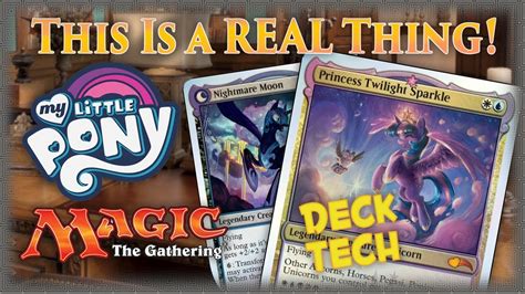 MTG My Little Pony Commander/EDH Deck Tech for Extra Life - #Aristocards - YouTube