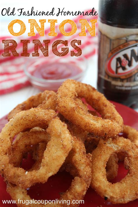 Homemade Old Fashioned Onion Rings Recipe