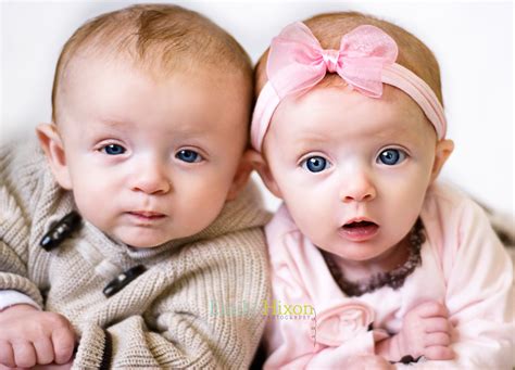 Cute Twin Babies Photos