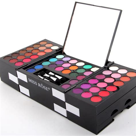 142 Color Eye Shadow 3 Blush Eyebrow Eyeshadow Palette Makeup Kit ...