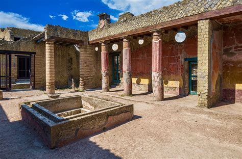 Shore excursion from ports of the Pompeii and Herculaneum ruins with a ...