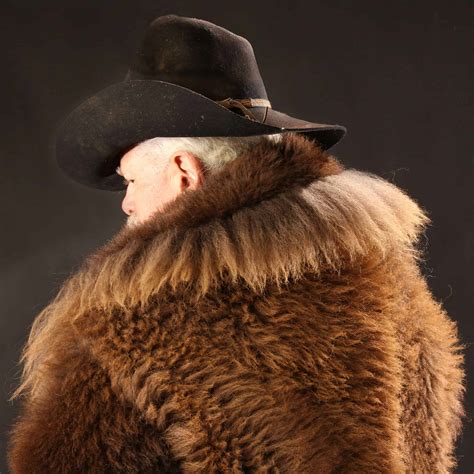 Natural Buffalo Fur Coat - Full-Length Custom Tailored - Handmade in USA