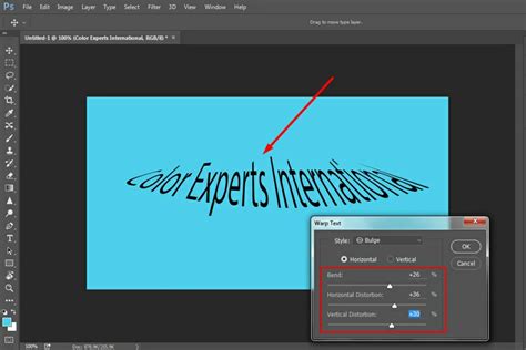 How to Warp and Distort Text in Photoshop - Your #1 photo editing site