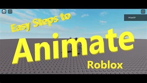 ROBLOX ANIMATION BASICS: How to Animate and Script Animations - YouTube