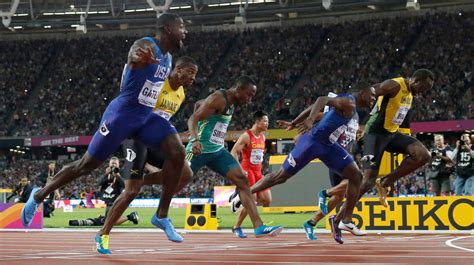 Justin Gatlin beats Usain Bolt in 100m final - ITV News