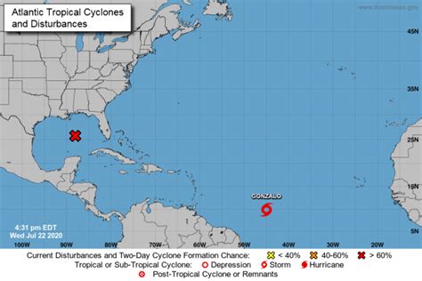 Tropical Storm Gonzalo expected to become 2020's first hurricane - Cayman Compass