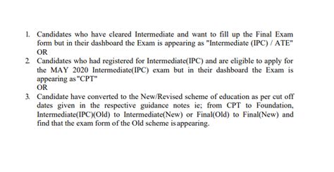 ICAI Exam Form Not Showing Correct Level of Exam - Procedure/Steps – Taxup India