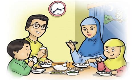 Detail Gambar Karikatur Makan Bersama Keluarga Koleksi Nomer 23